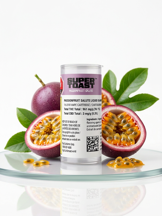 Passionfruit Salute Liquid Diamond Vape 1g