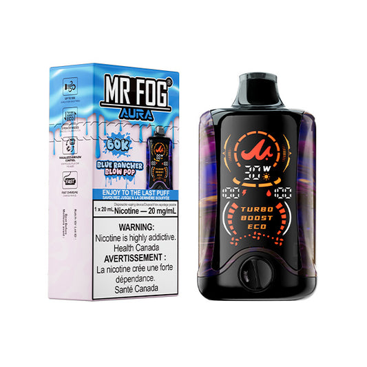 Mr Fog Aura - Blue Rancher Blow Pop 60K