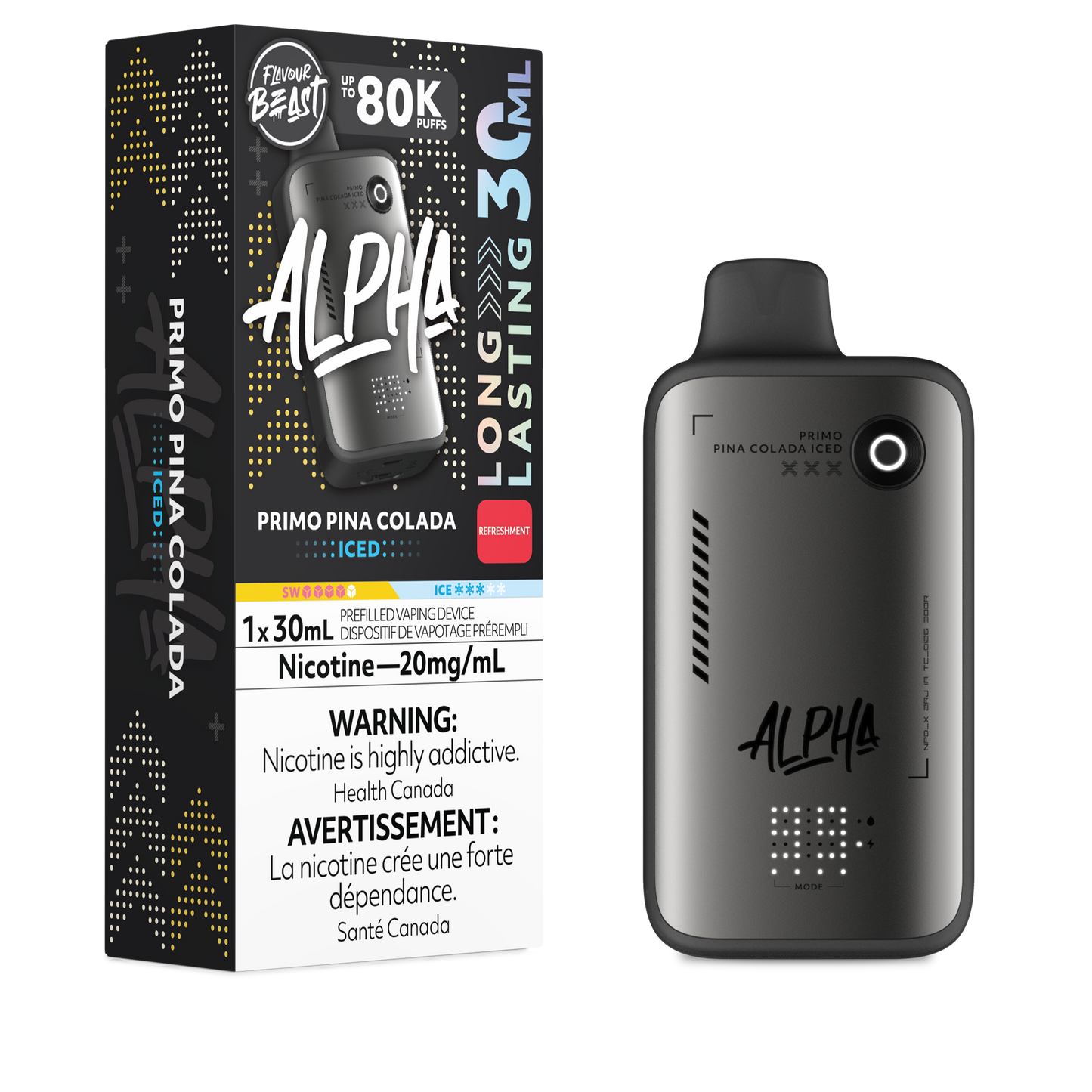 Alpha - Primo Pina Colada 80K