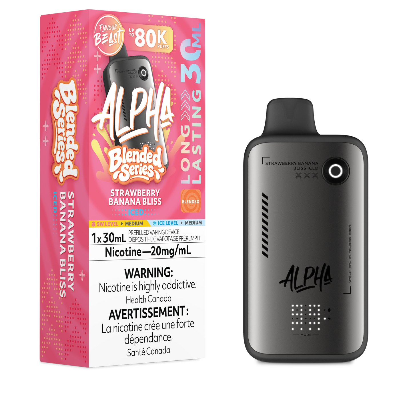 Alpha - Strawberry Banana Bliss 80K