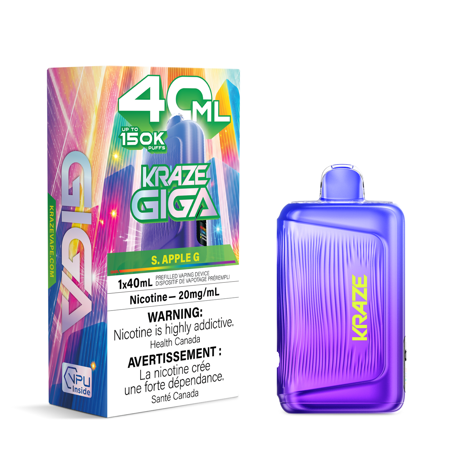 Kraze Giga - S. Apple G 150K