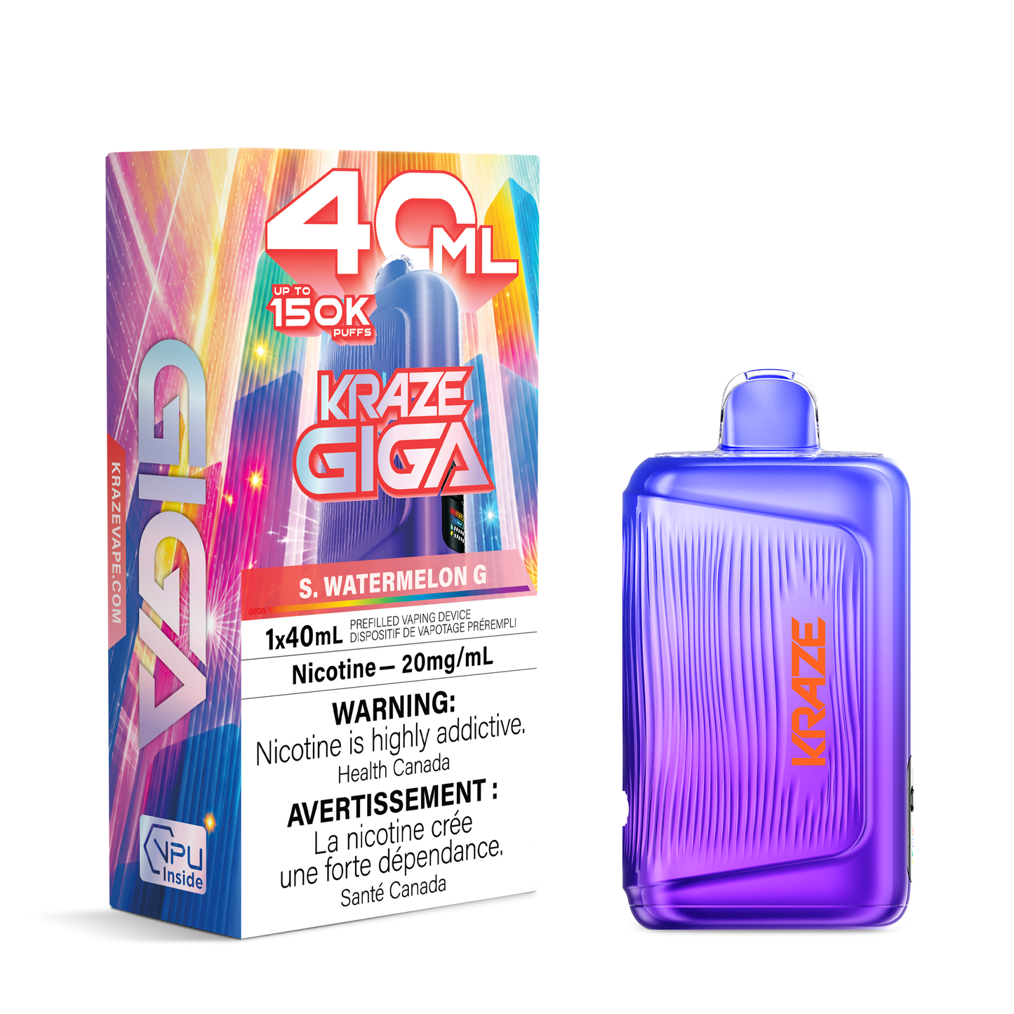 Kraze Giga - S. Watermelon G Ice 150K