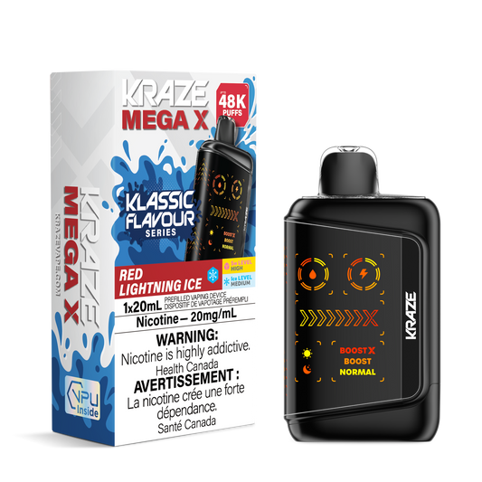 Kraze Mega X - Red Lightning Ice 48K