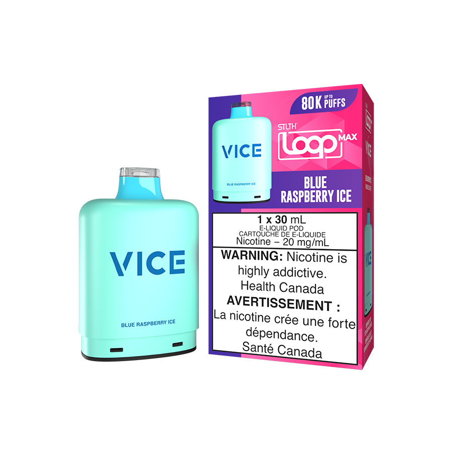STLTH Loop Max x Vice - Blue Raspberry Ice 80k