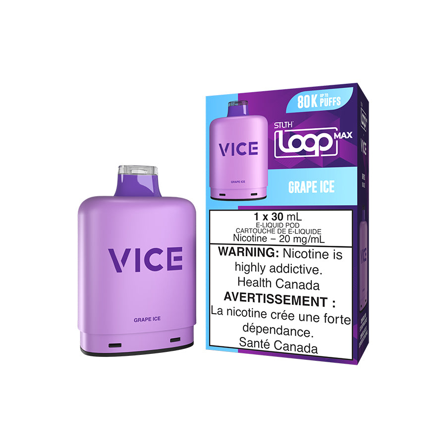 STLTH Loop Max x Vice - Grape Ice 80k