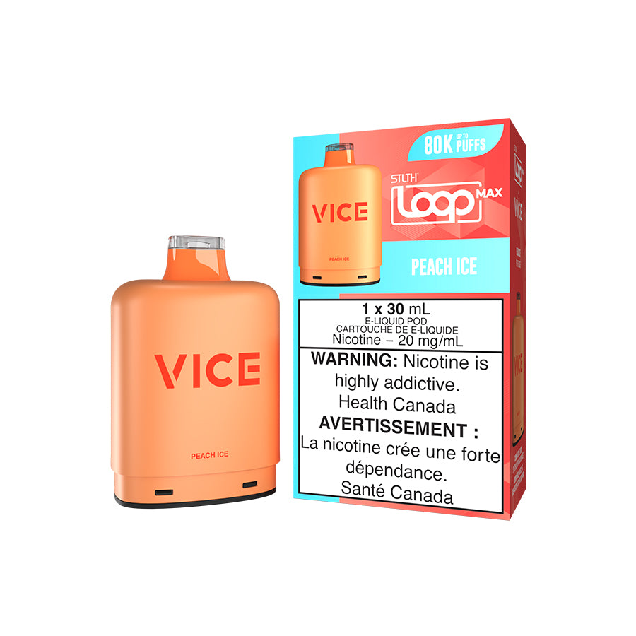STLTH Loop Max x Vice - Peach Ice 80k