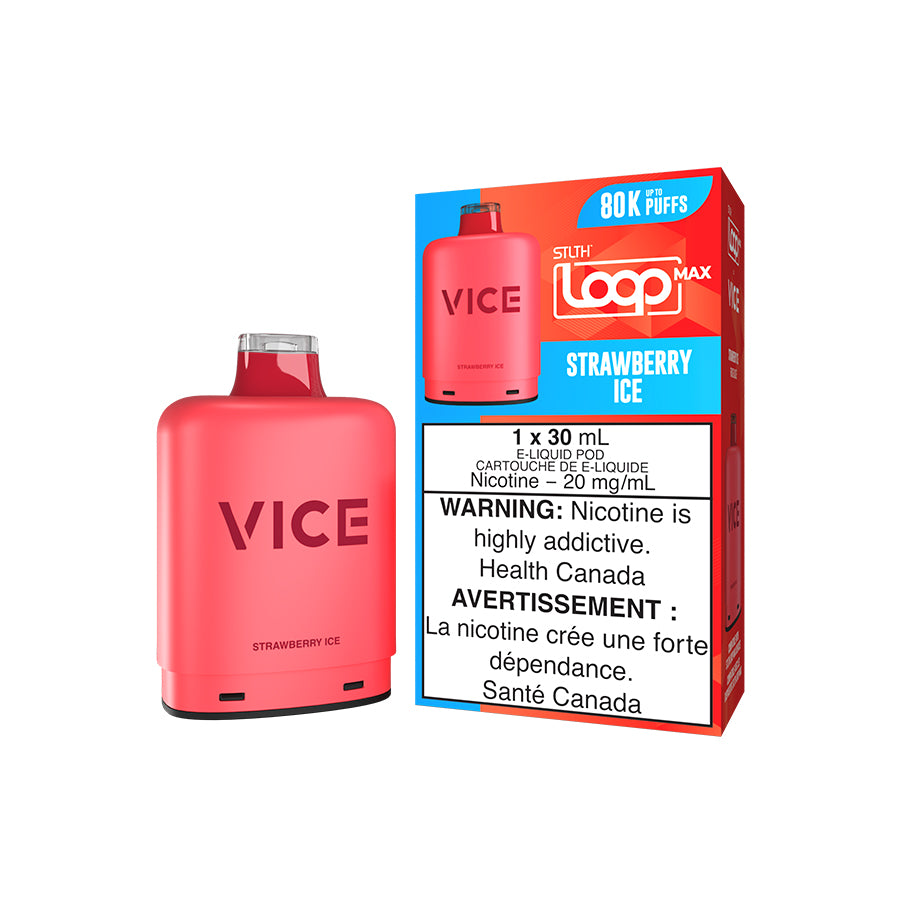 STLTH Loop Max x Vice - Strawberry Ice 80K