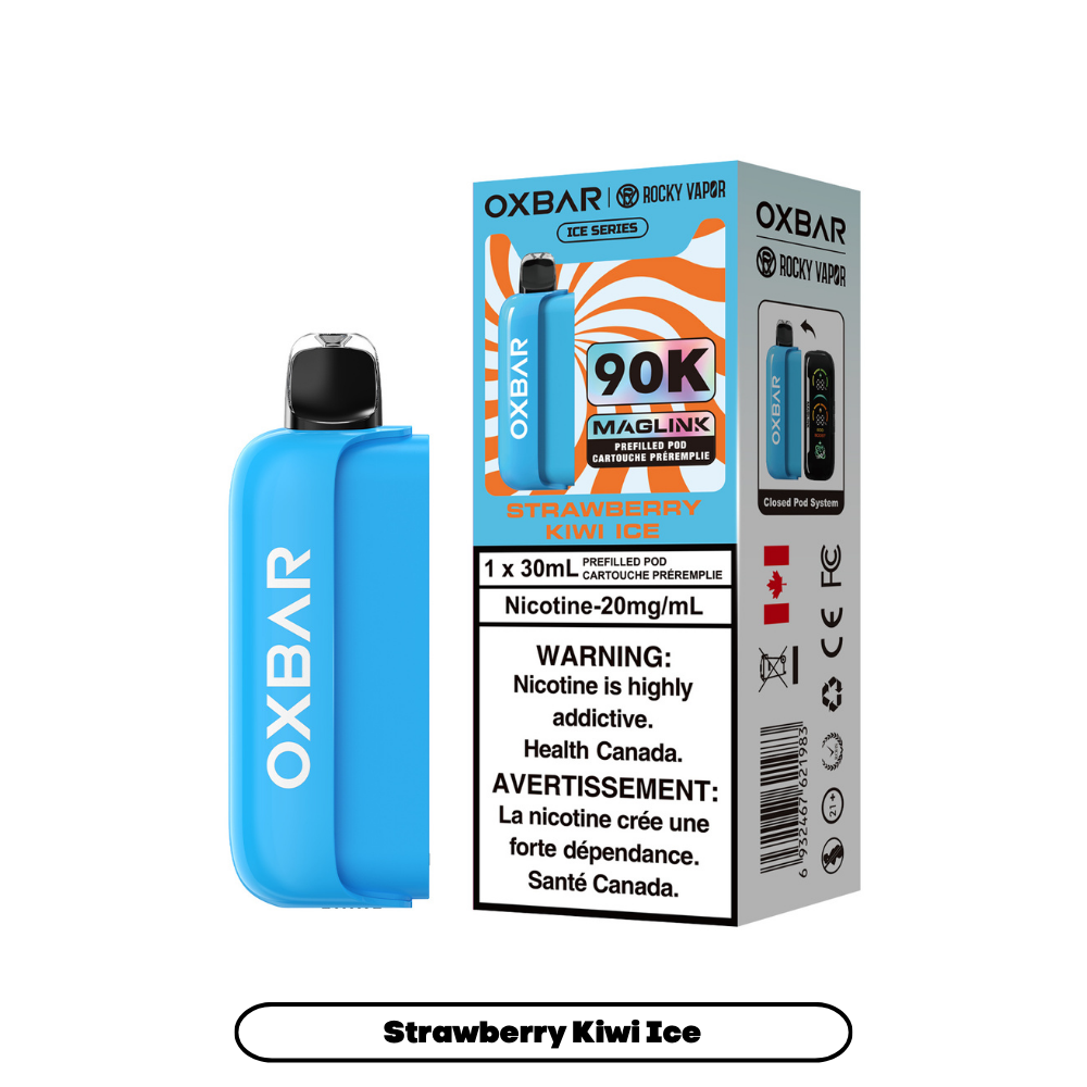 Oxbar Maglink - Strawberry Kiwi 90K