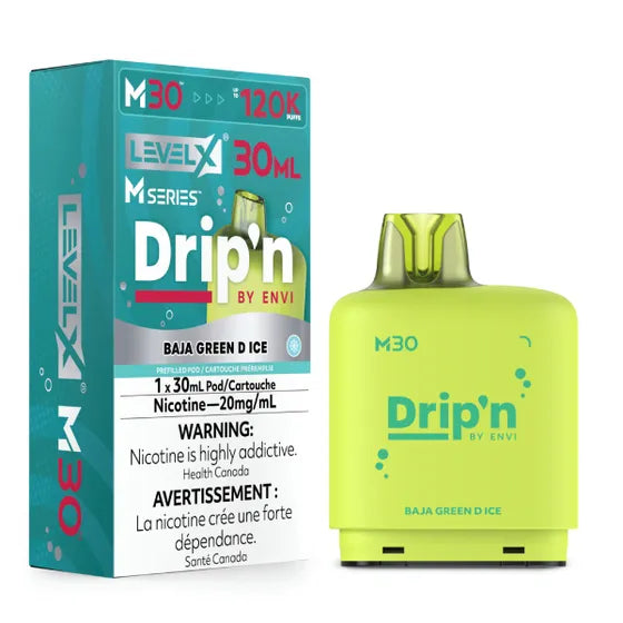 M Series Drip'n 120K - Baja Green D Ice